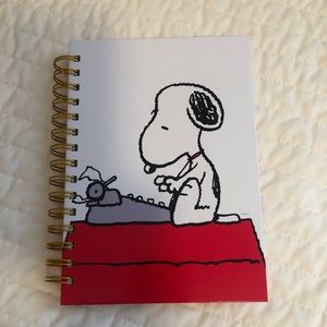 New!  Snoopy Hardcover journal/notepad
